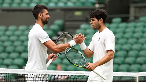 Джокович в половината на Синер на "Уимбълдън"