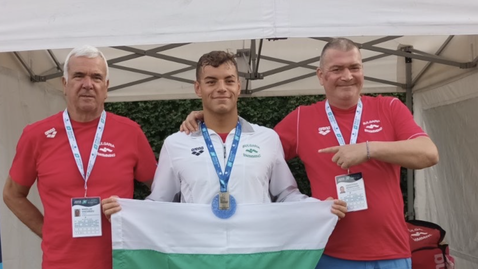 Петър Мицин спечели европейска титла на 400 метра свободен стил