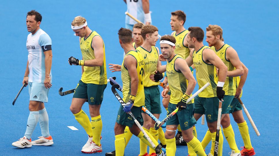 Австралия удари шампиона Аржентина в олимпийския турнир по хокей на трева