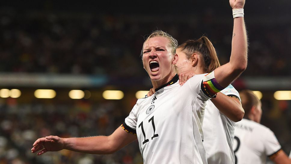 Германия си уреди среща с Англия на "Уембли" на финала на Европейското за жени