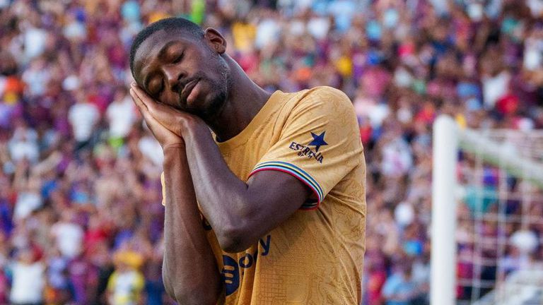 Френският нападател на Барселона Усман Дембеле може да спечели цели