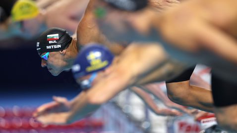  Петър Мицин отпадна в сериите на 200 м бътерфлай, завърши на Световното 