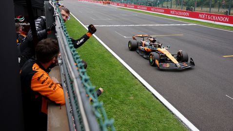  Магическо каране на Пиастри му донесе доста значима победа в Гран При на Белгия 