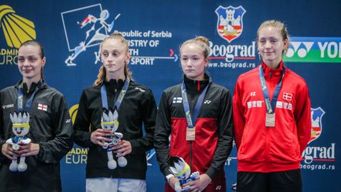  Налбантова победи с купата на Европейското U19 в Белград 