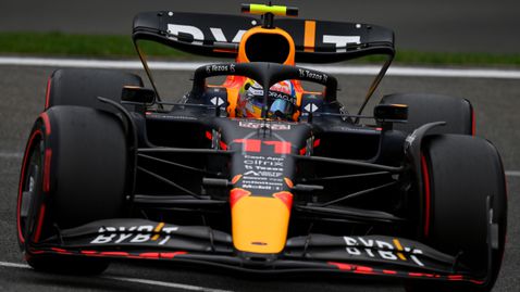 Серхио Перес оглави класирането преди квалификацията в Белгия