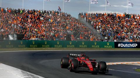 Нова кола за Леклер, събрана от използвани компоненти