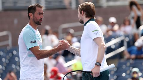 Ветеранът Чилич отпадна още в първия кръг в Ню Йорк