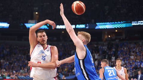 Сърбия с мощно начало на ЕвроБаскет