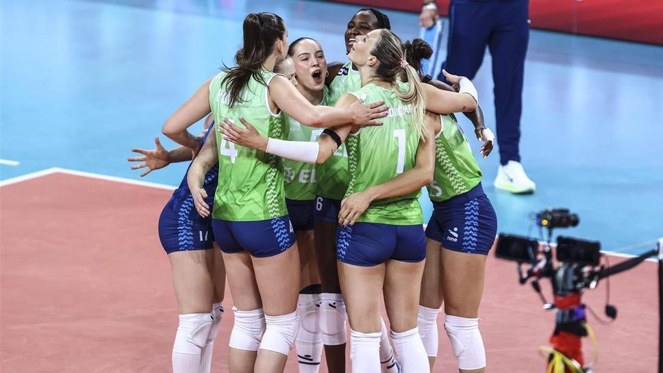 Словения напред на ЕвроВолей 2026 след драма срещу Латвия