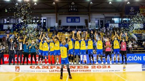 Съперникът на Хебър в Шампионската лига спечели Суперкупата на Испания 🏐