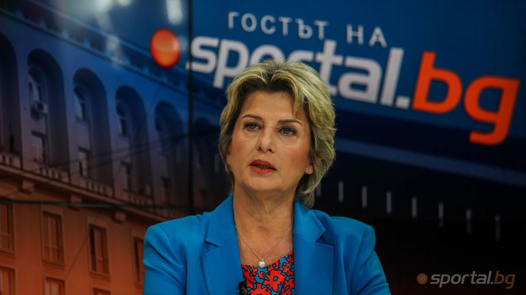 Министърът на младежта и спорта Весела Лечева бе попитана и