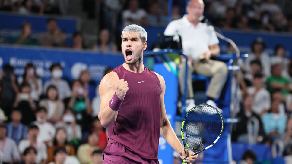 Карлос Алкарас е 1/4-финалист в Токио