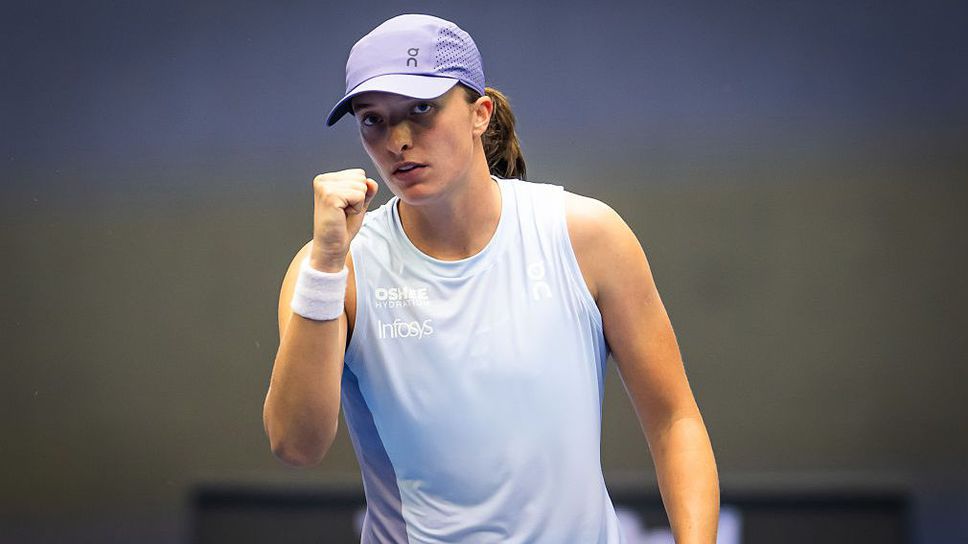 Водачката в схемата Ига Швьонтек Полша се класира за третия