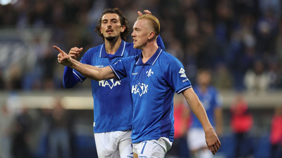 Дармщат вече е начело във Втора Бундеслига