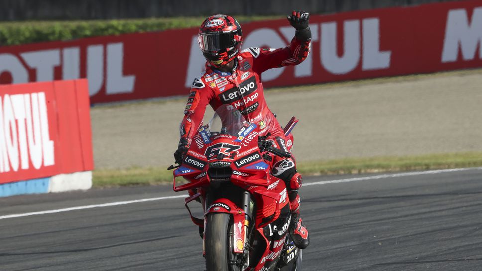 Двукратният световен шампион в MotoGP Франческо Баная определено е един