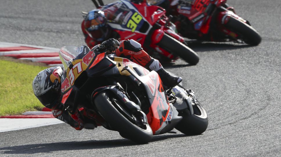 Педро Акоста определи третото си място в спринта на пистата