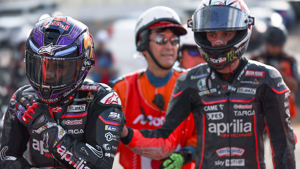 Без усложнения в Априлия след инцидента на Мартин с Бедзеки