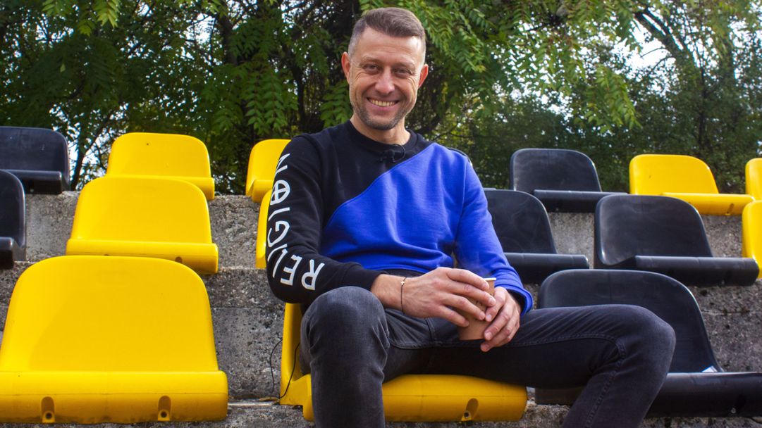 Владо Манчев близо до пейката на Миньоро