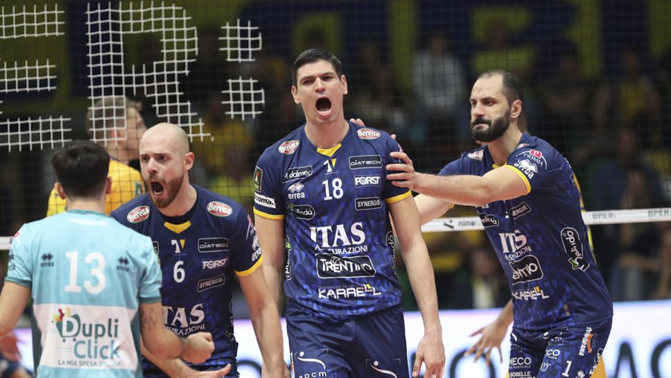 Матей Казийски заби 23 точки, Тренто удари Модена като гост