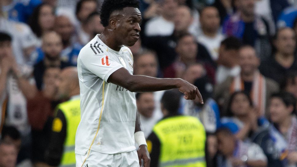 Крилото на Реал Мадрид Винисиус Жуниор говори пред клубната телевизия