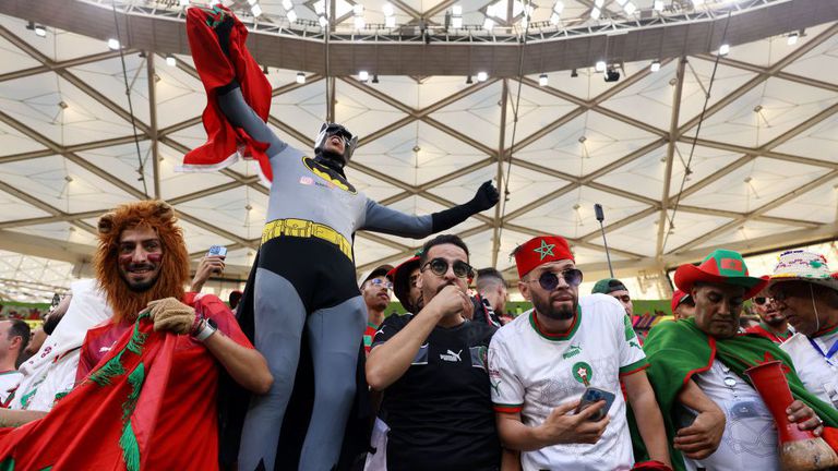 Батман се оказа фен на Мароко