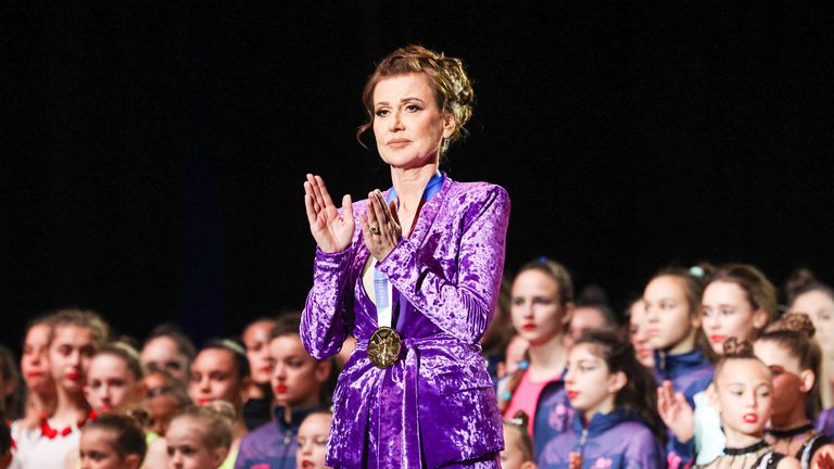 Президентът на Българската федерация по художествена гимнастика Илиана Раева направи