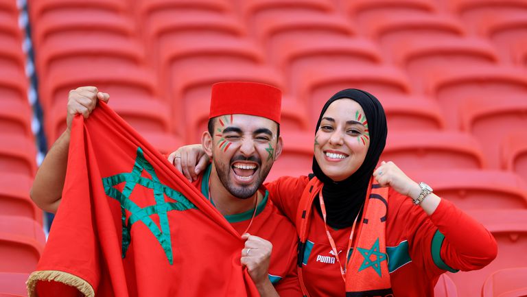 Феновете на Белгия - Мароко