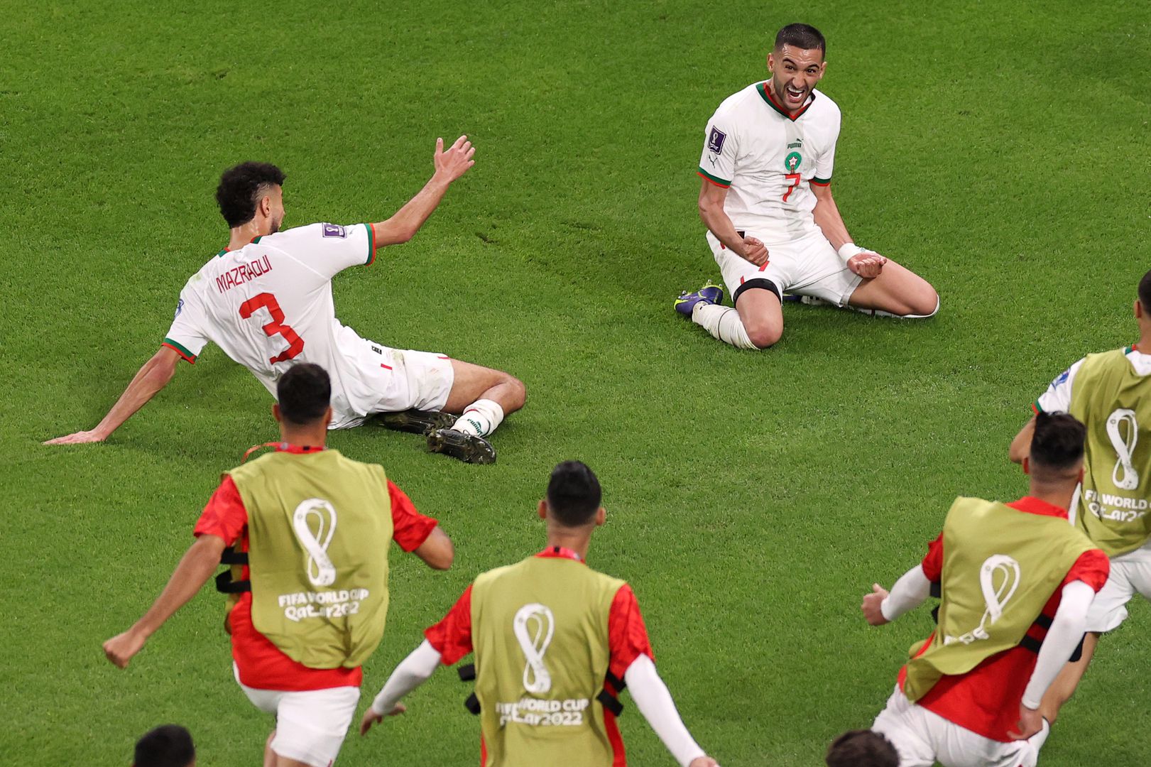 Белгия - Мароко 0:2, група "F"