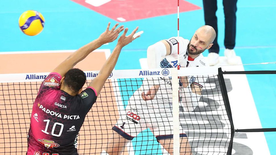 Матей Казийски и Алианц (Милано) с втора победа в Италия