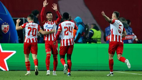 Цървена звезда сензационно разпиля Щутгарт за първата си победа в Шампионската лига