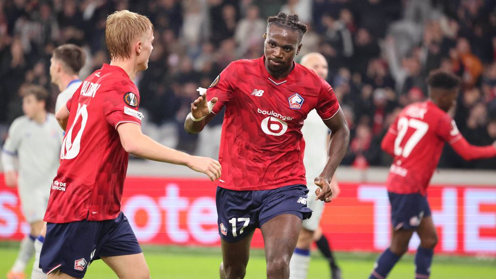 Лил се развихри срещу Динамо (Загреб) за най-убедителната си победа в ЛЕ