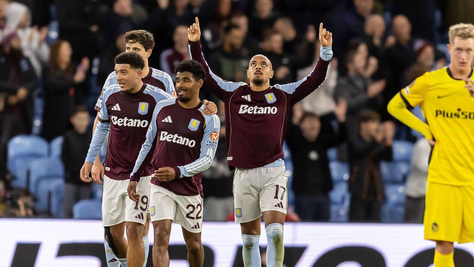 Астън Вила надделя с 2 1 над Йънг Бойс в мач