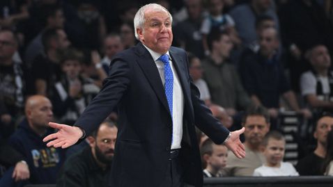  Шефовете на Партизан отхвърлиха оставката на Желко Обрадович, желаят той да остане 