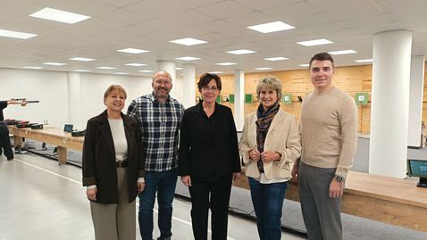 Легенди дадоха старт на първия европроект в спортната стрелба