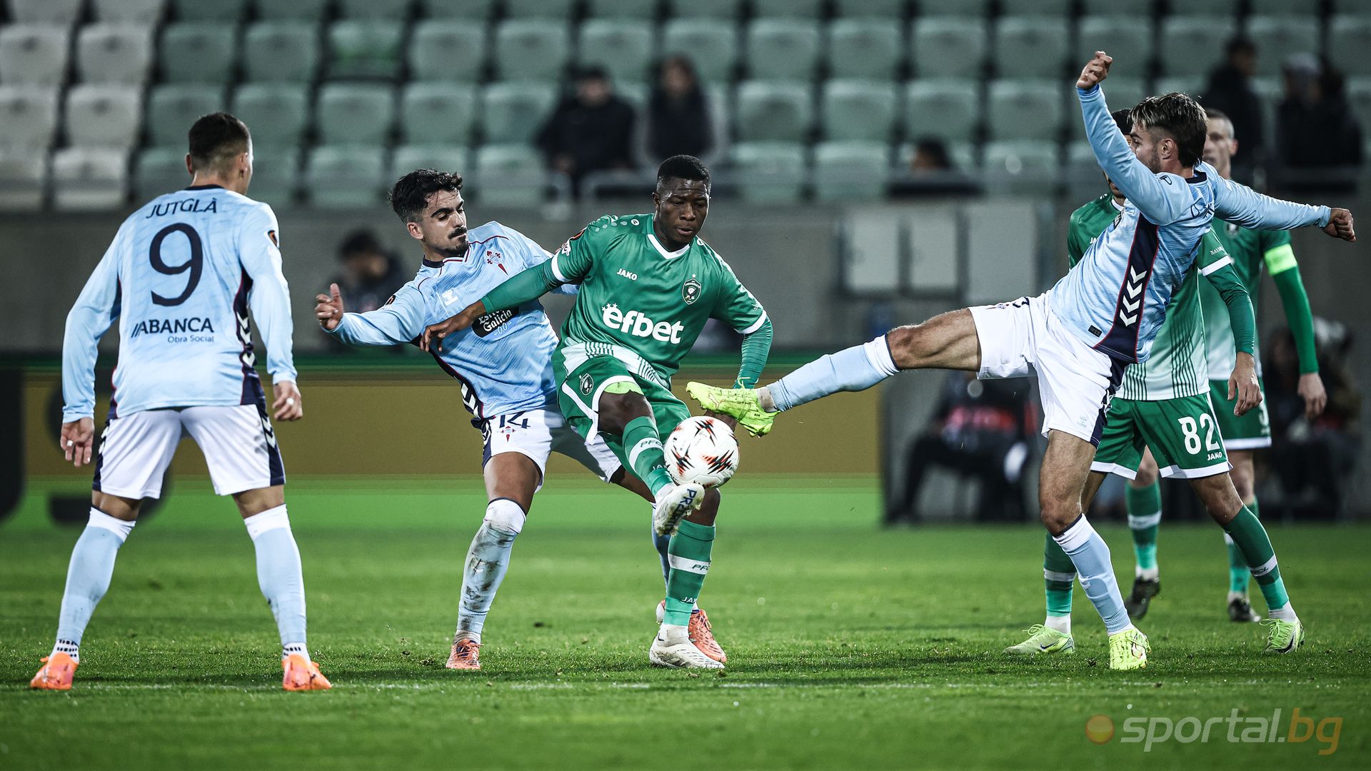 Лудогорец 3:2 Селта