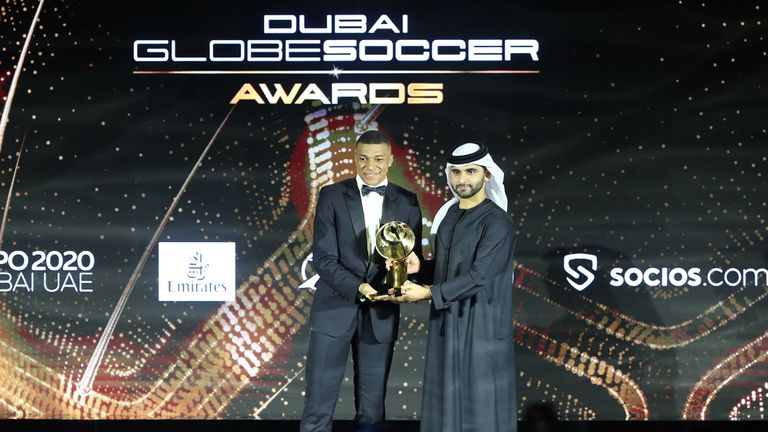 Килиан Мбапе грабна наградата Globe Soccer