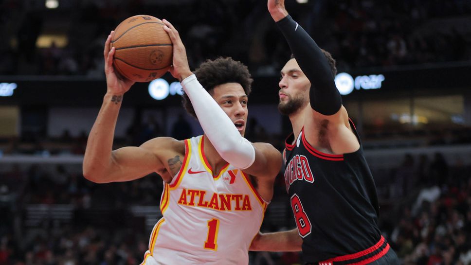 Атланта навакса пасив от 21 точки в последната част и обърна Чикаго