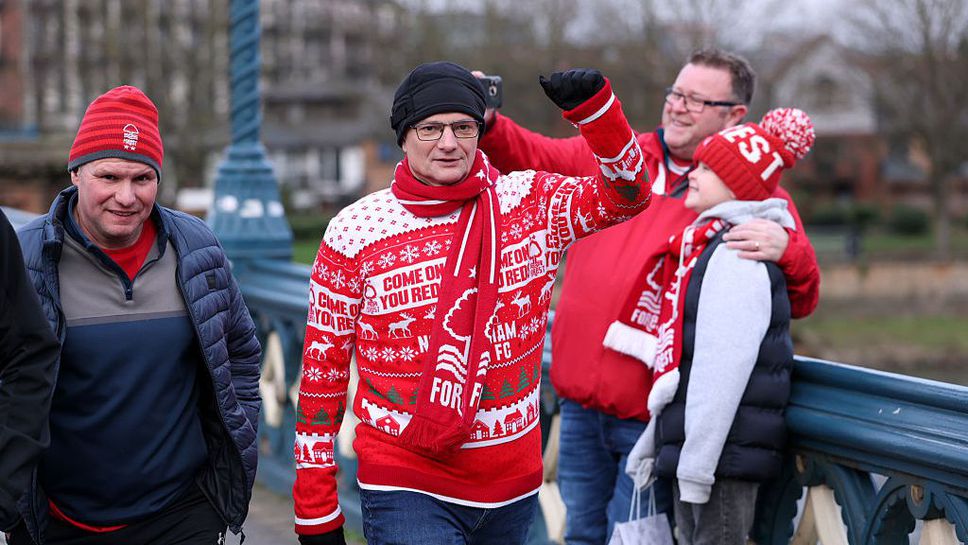 Съставите на Нотингам Форест и Манчестър Сити