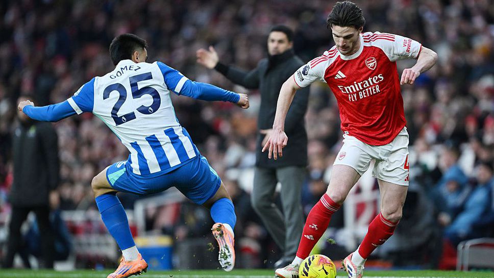 Арсенал 1:0 Брайтън, Йодегор открива за "артилеристите"