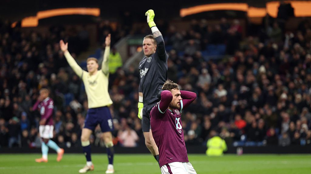 Бърнли записа второ поредно равенство, но трябва да съжалява, че не взе повече от Евертън