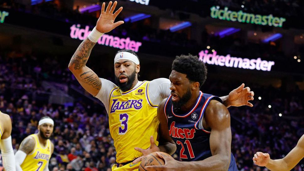 Ембийд поведе 76ърс към убедителна победа срещу Лейкърс