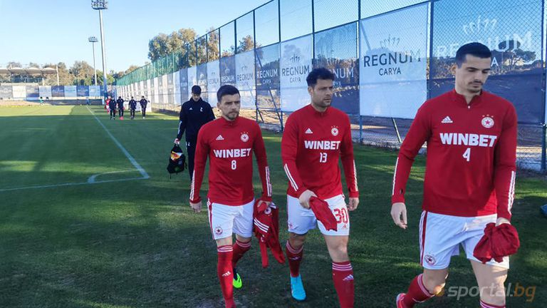  11-те на ЦСКА - София и Динамо (Москва) 