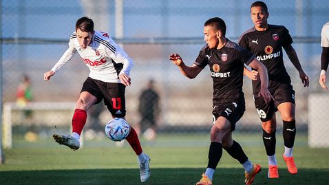  ЦСКА 1948 сподели добра игра и се развихри против казахстанци 