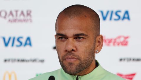  Дани Алвеш не желал тв приемник в килията си, наблягал на риба звук и енергийни питиета 