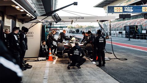 В Ауди не се притесняват от трудния шейкдаун в Барселона