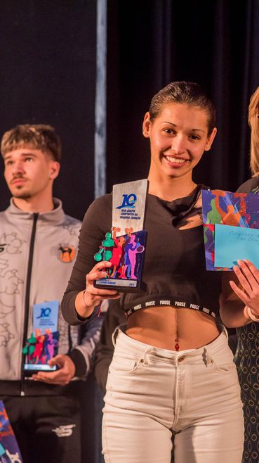 Каратистката София Илиева е спортист №1 на община Свищов за 2025 година