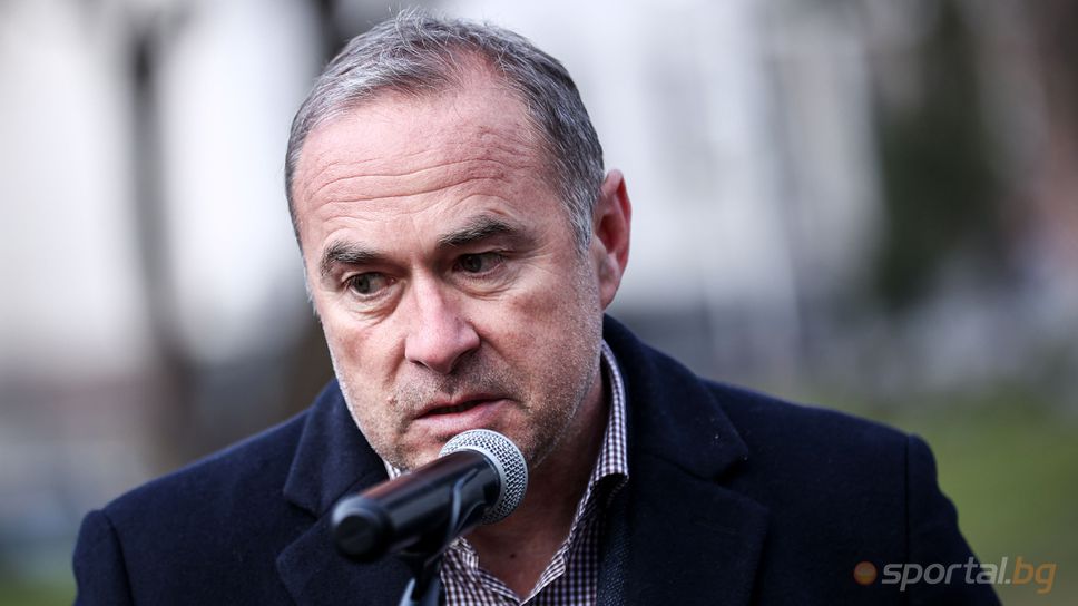 Спортният директор на ЦСКА Бойко Величков пожела бързо оздравяване на