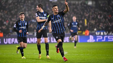 Брюж изхвърли Марсилия от Шампионската лига