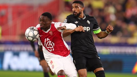  Монако и Ювентус си стиснаха ръцете за постно реми 