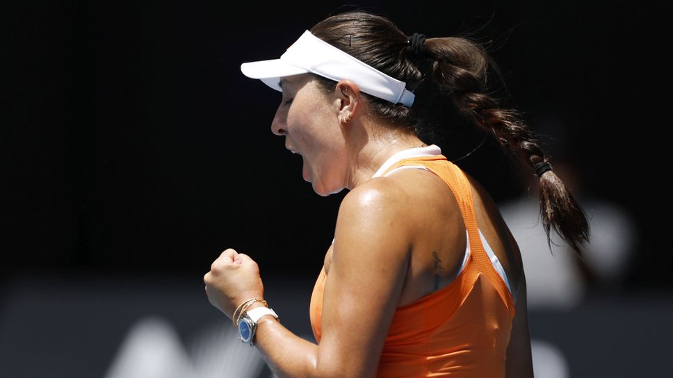 Джесика Пегула продължава впечатляващия си наказателен ход на тазгодишния Australian